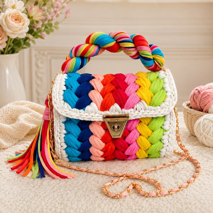 Pride Loops Crochet Bag