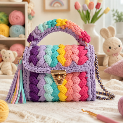 Pride Loops Crochet Bag