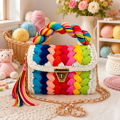 Pride Loops Crochet Bag